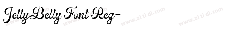JellyBelly Font Reg字体转换 JellyBelly Font Reg字体转换